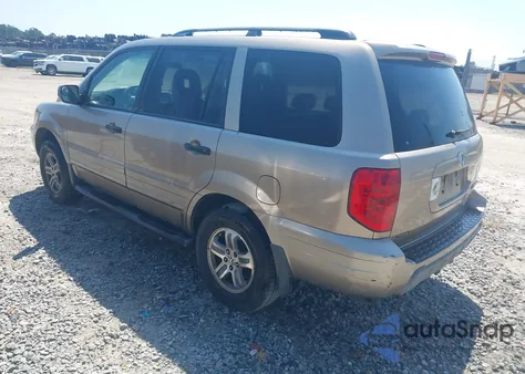 2004 Honda Pilot Ex-L z USA, uszkodzony, nr VIN 2HKYF185X4H516561